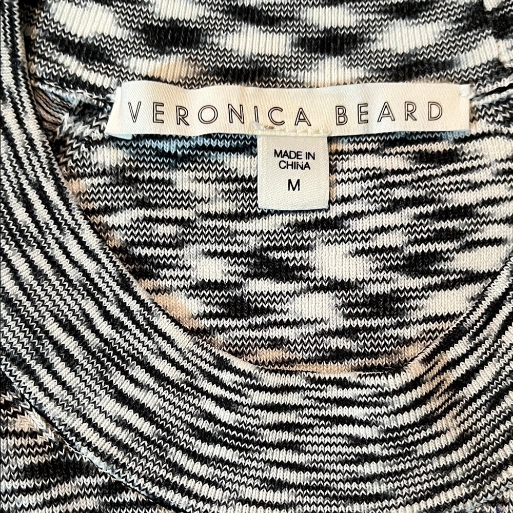 Veronica Beard White and Black Patterned Sweater - Women’s Size M - Contemporary - Picture 3 of 11